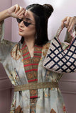 Shamaeel - Floral Silk Printed Shirt with Silk Printed Trouser and Printed Belt - Studio by TCS
