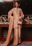 Huma Adnan raneem Suit Gold 3 Piece
