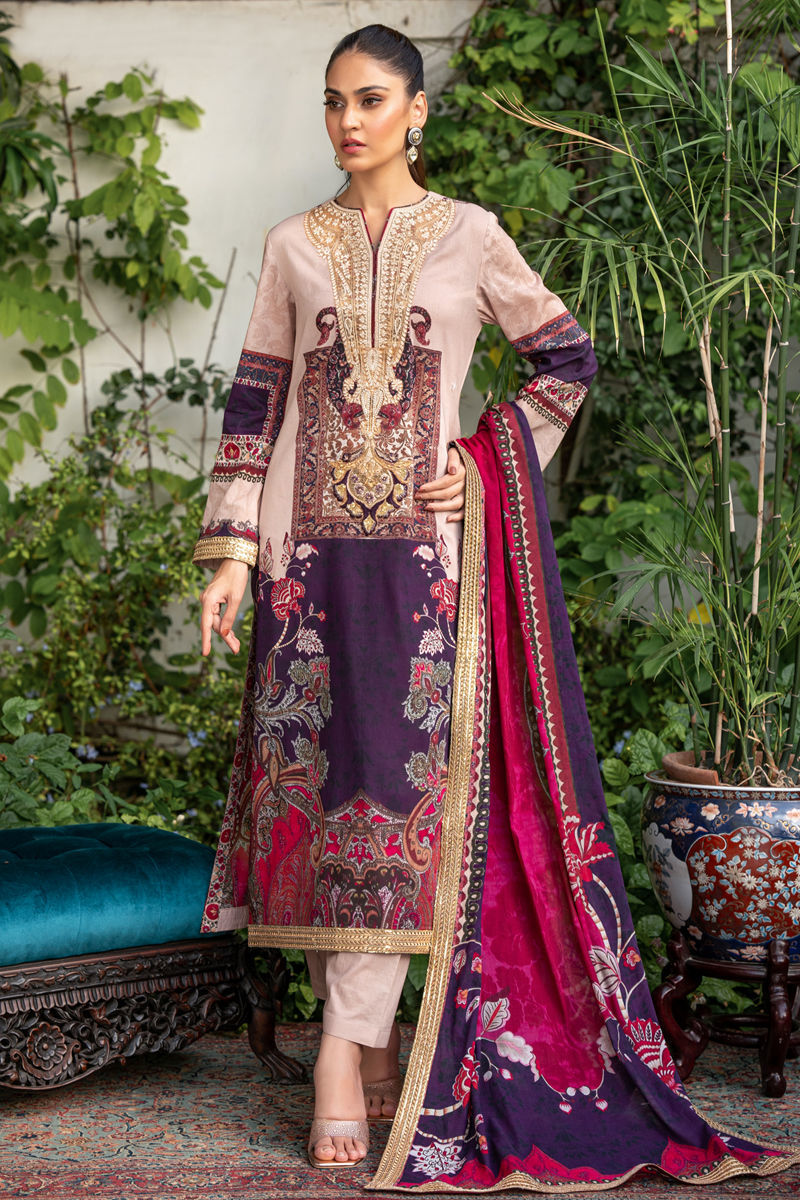 Shamaeel - LP-03 - Premium Lawn - 3 Piece