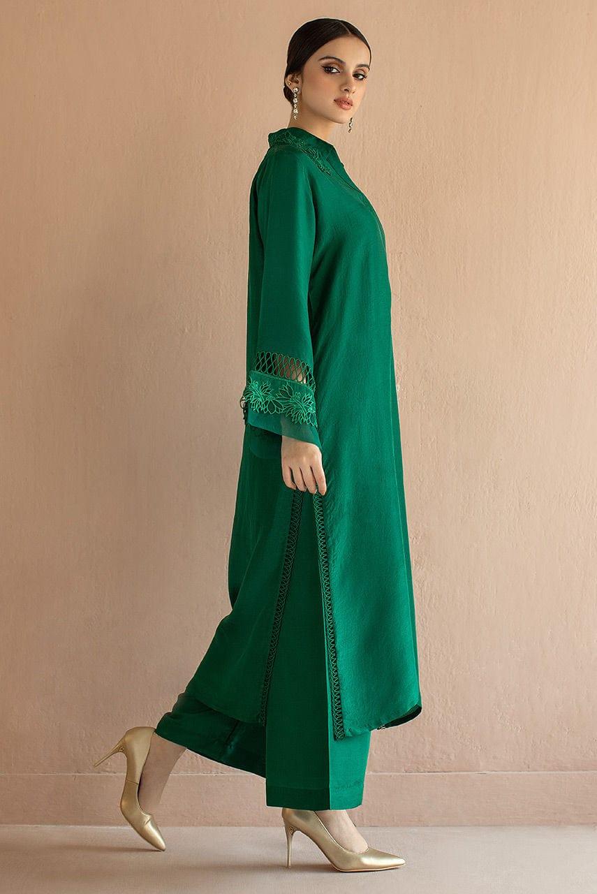 Sunita Marshall in Deepak Perwani - Classic Green - Green - Kut220