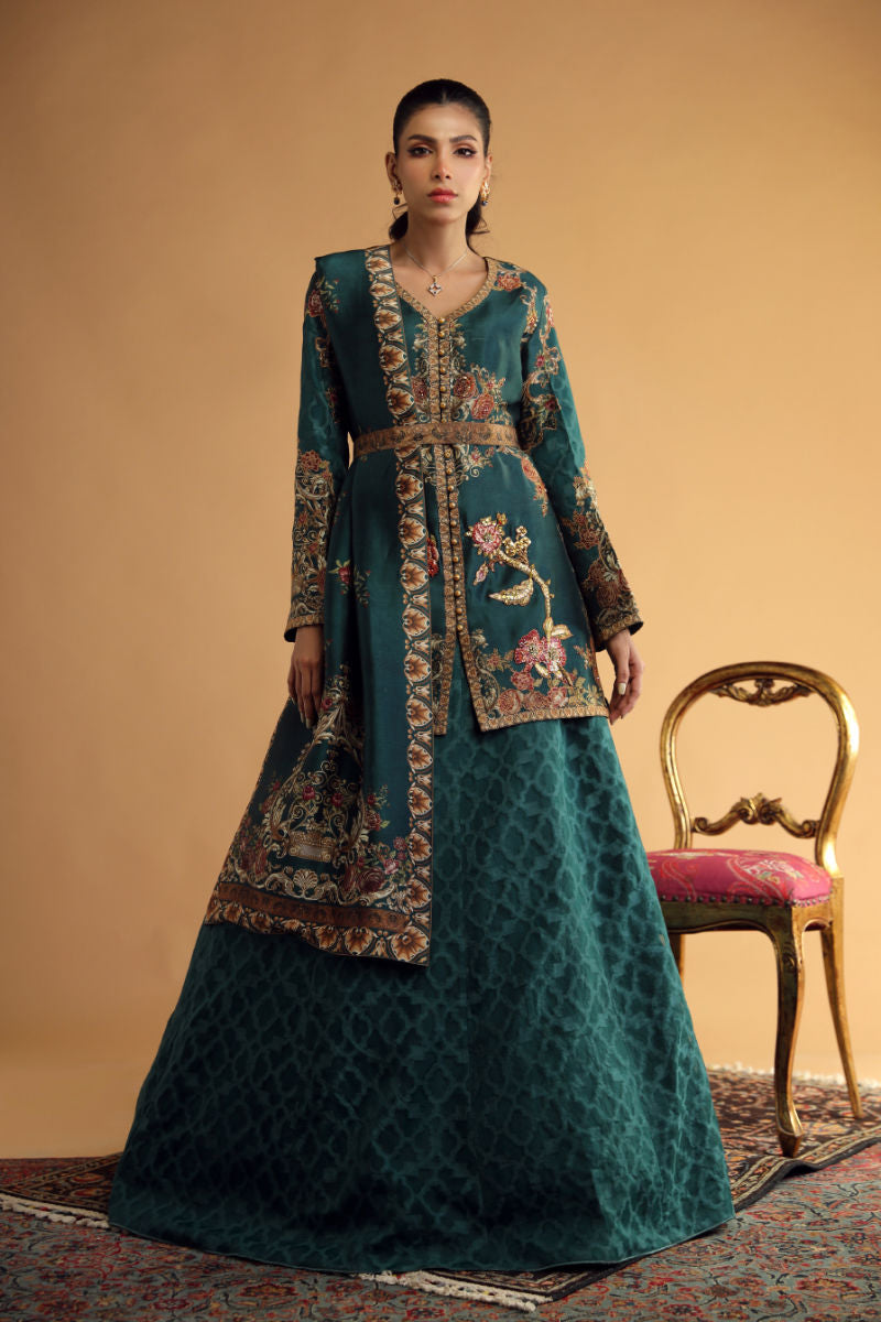 Shamaeel - DC-05 - Sheesha Silk/Self Jacquard