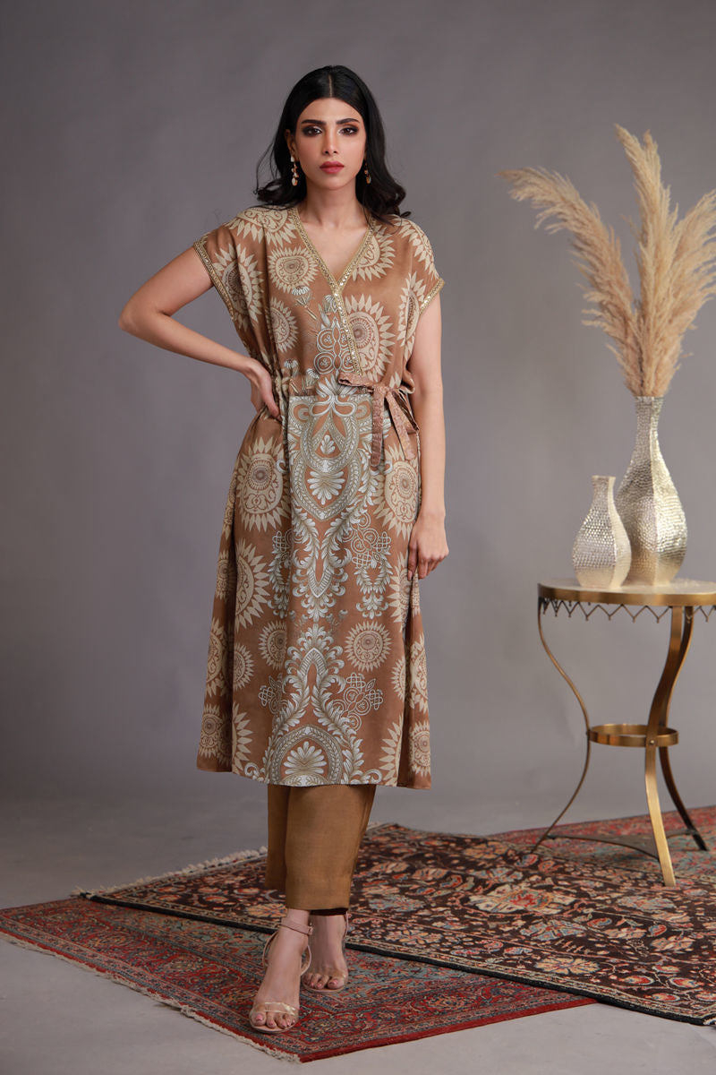 Shamaeel - WFE-04 - Khaadi Silk/Cotton Silk