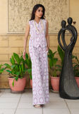 Huma Adnan - Anvi - Chikankari - Light Purple - 2 Piece