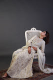 Shamaeel - EE-16 - Textured Net/Cotton Silk