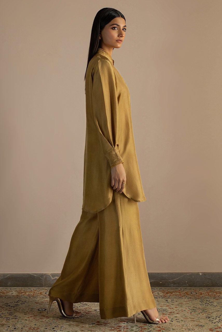 Deepak Perwani - Thistle - Olive Green - Kut249