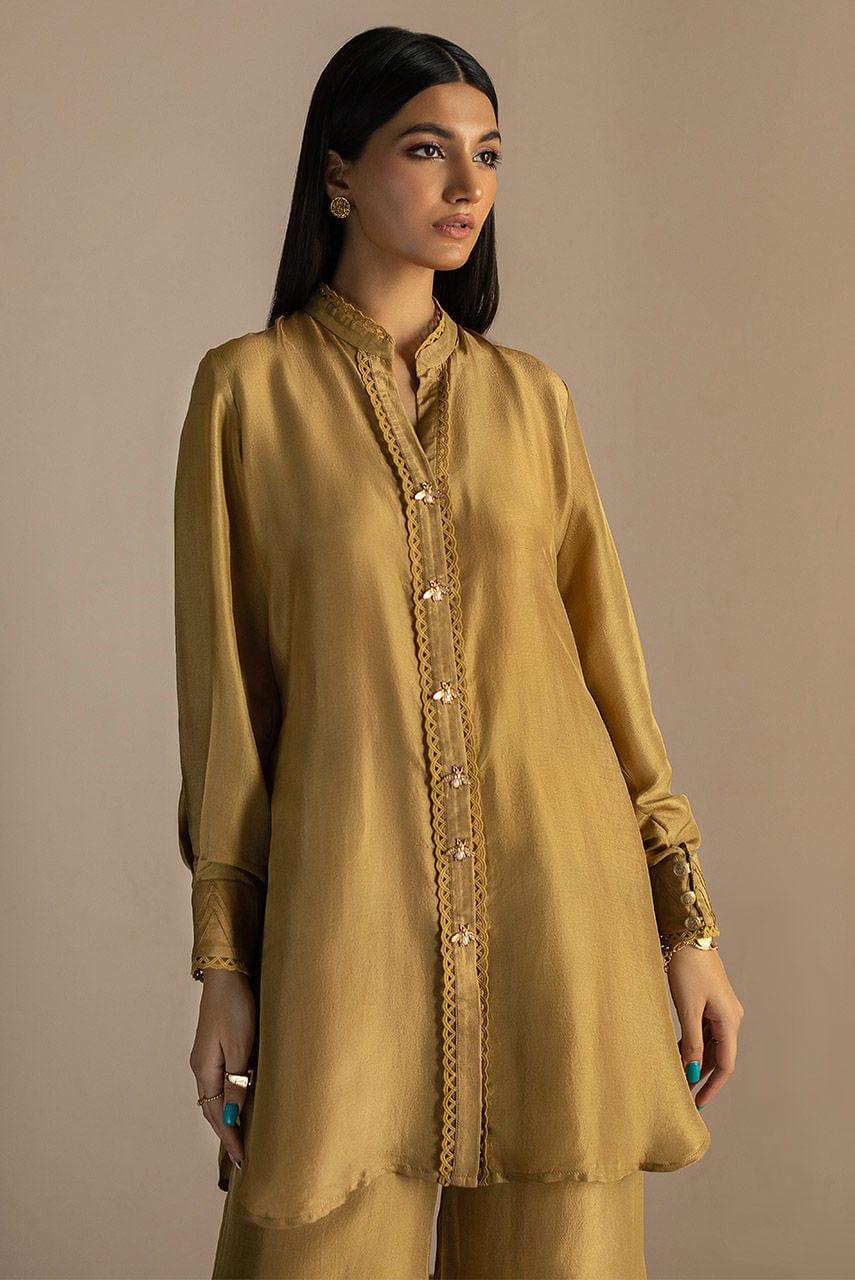 Deepak Perwani - Thistle - Olive Green - Kut249
