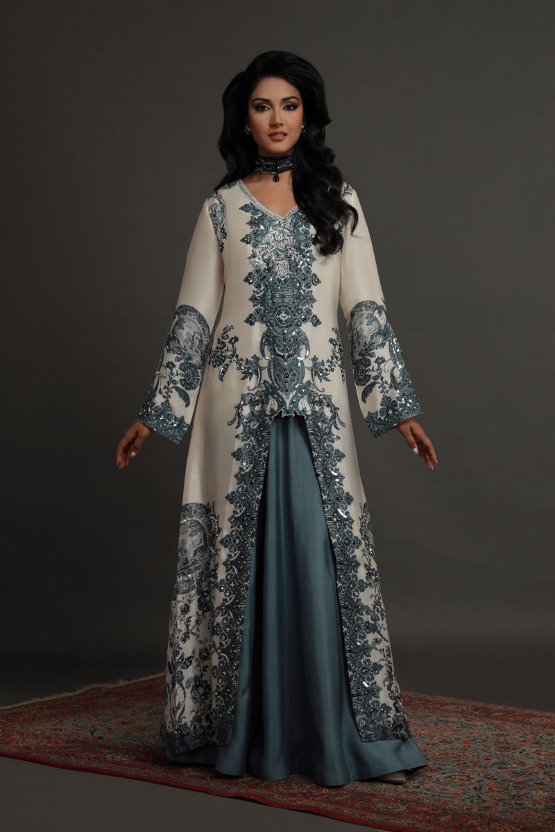 Shamaeel - Flora-08 - Sheesha Silk/Cotton Silk