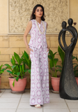Huma Adnan - Anvi - Chikankari - Light Purple - 2 Piece