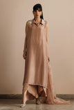 Deepak Perwani - Kut293 - Raw Silk - 3 Piece
