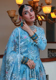 Huma Adnan noori Suit Ice Blue 1 Piece