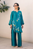 Deepak Perwani - Kut320 - Shisha Silk - Vibrant Green - 2 Piece