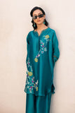Deepak Perwani - Kut320 - Shisha Silk - Vibrant Green - 2 Piece