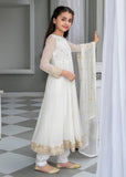 Laleen Kaila Pishwas White 3 Piece