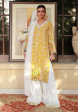 Huma Adnan Sufia Suit Mustard 3 Piece