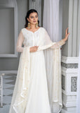 Laleen Sufiya Pishwas White 3 Piece