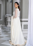 Laleen Sufiya Pishwas White 3 Piece