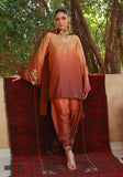 Huma Adnan Aabira Suit Brown 3 Piece