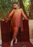 Huma Adnan Aabira Suit Brown 3 Piece