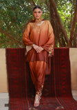 Huma Adnan Aabira Suit Brown 3 Piece