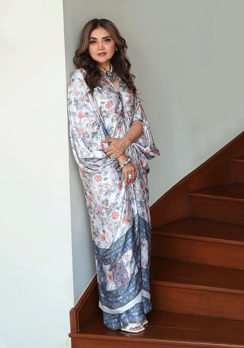 Huma Adnan - Roohi - Ivory - Silk - 2 Piece