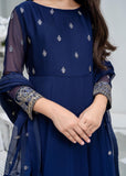 Laleen Rija Pishwas Blue 3 Piece