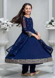 Laleen Rija Pishwas Blue 3 Piece