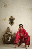 Shamaeel - RE-7 - Pink - Silk - 2 Piece