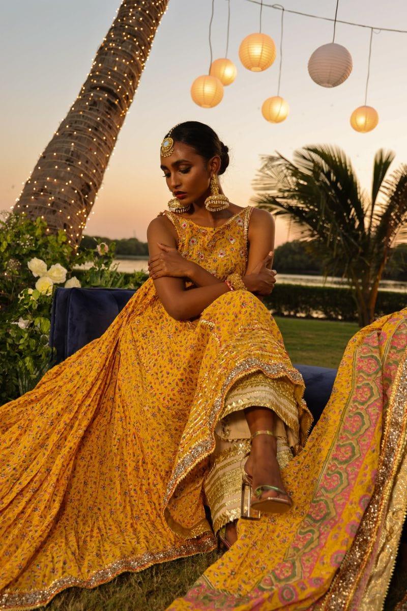 Pinktree - Saffron Garden - Yellow - 3 Piece - Studio by TCS