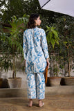 Shehrnaz - White And Block Printed Shirt - SHK-1059 - Studio by TCS