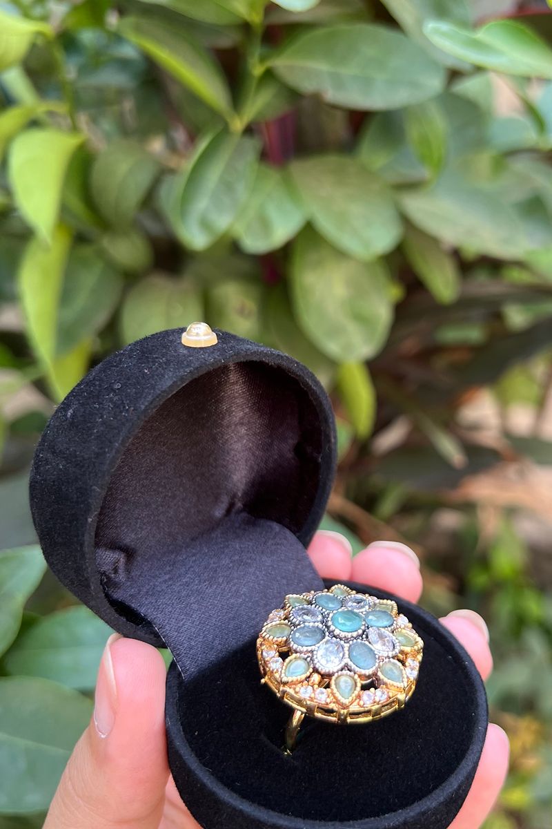 Hemohandicrafts- Circular Jade - Green