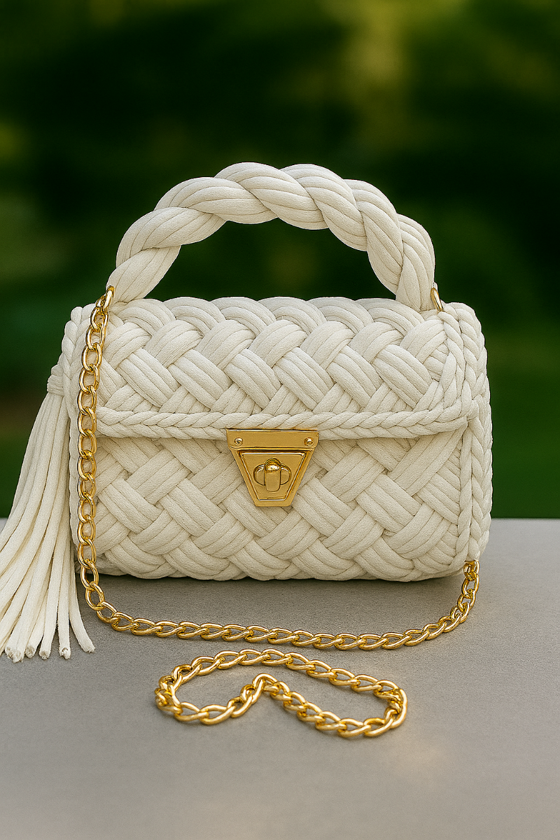 Hemo Handicraft - Tassal Braid - White