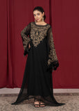 Laleen Sarosh Kaftan Black 2 Piece