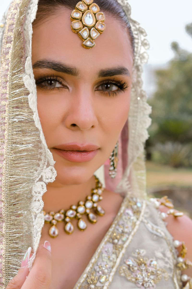 Reema Ahsan - Rameen - Organza - Ivory - 3 Piece