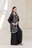 Rubys Couture - Nagma Shesha Silk Suit For Women - Black - 3 Piece