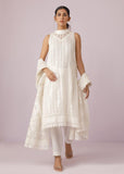 Rizwan Beyg - Shabeena Sleeveless - Embroidered Chiffon & Cotton - 2 Piece - Studio by TCS
