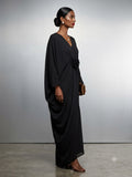 Maheen Khan Eclipse Kaftan Black 1 Piece