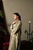 Yasmin Zaman - Iqra Jamawar Suit For Women - Mint Green - 3 Piece