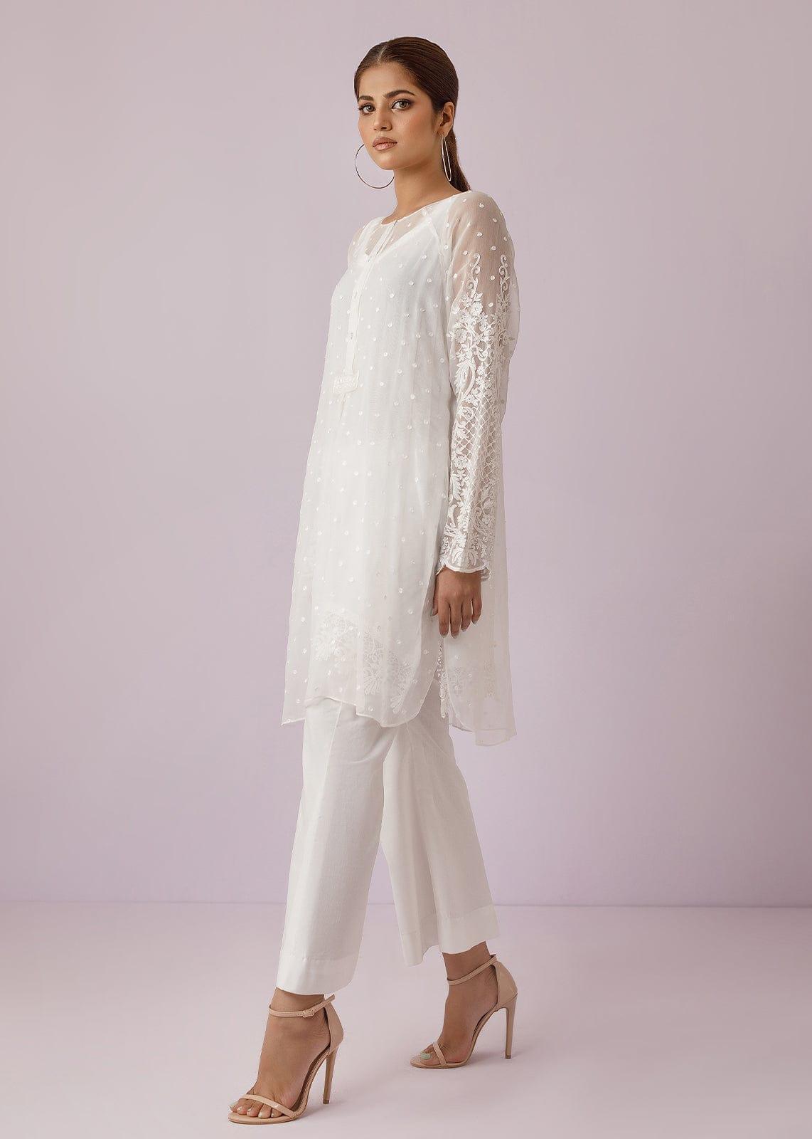 Rizwan Beyg - Lunara - Embroidered Net - 1 Piece - Studio by TCS
