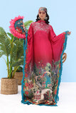 Musferah Saad -  ROUGE - Deep Crimson Bloom - Silk - 2 Piece