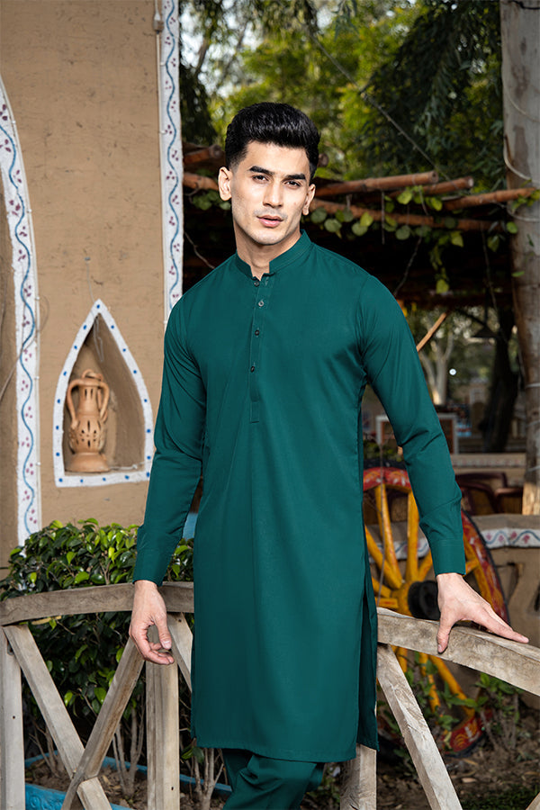 Arif Ashraf - Teal Kurta Trouser