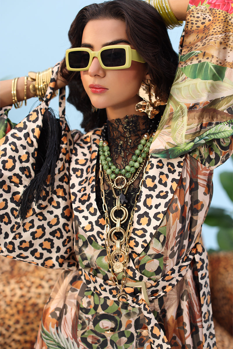 Musferah Saad - FIERCE - Silk - 5 Piece