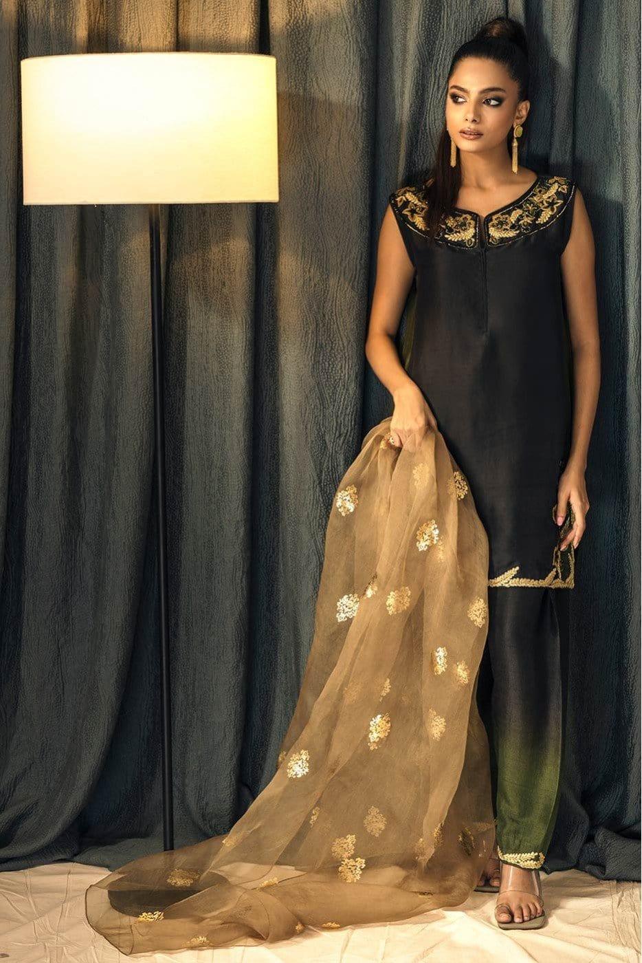 Insam - Black and Green Afra - Studio by TCS