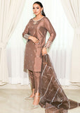 Allure By Ih - Zelda Raw Silk Suit For Women - Brown - 3 Piece