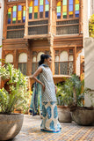 Shehrnaz - Neelofar - SHK-1426 - Off white - Korean Silk - 3 Piece