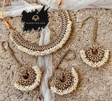 Made for Her - Gajra Noor Necklace Set - WM1007