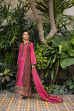 Shehrnaz - Zareenah - SHK-1435 - Fuchsia - Cotton Silk - 3 Piece