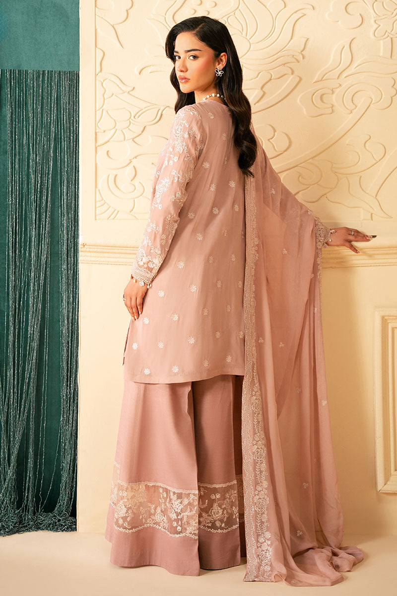 Cross Stitch - ROSY MIST - Chiffon - 4 Piece - Unstitch