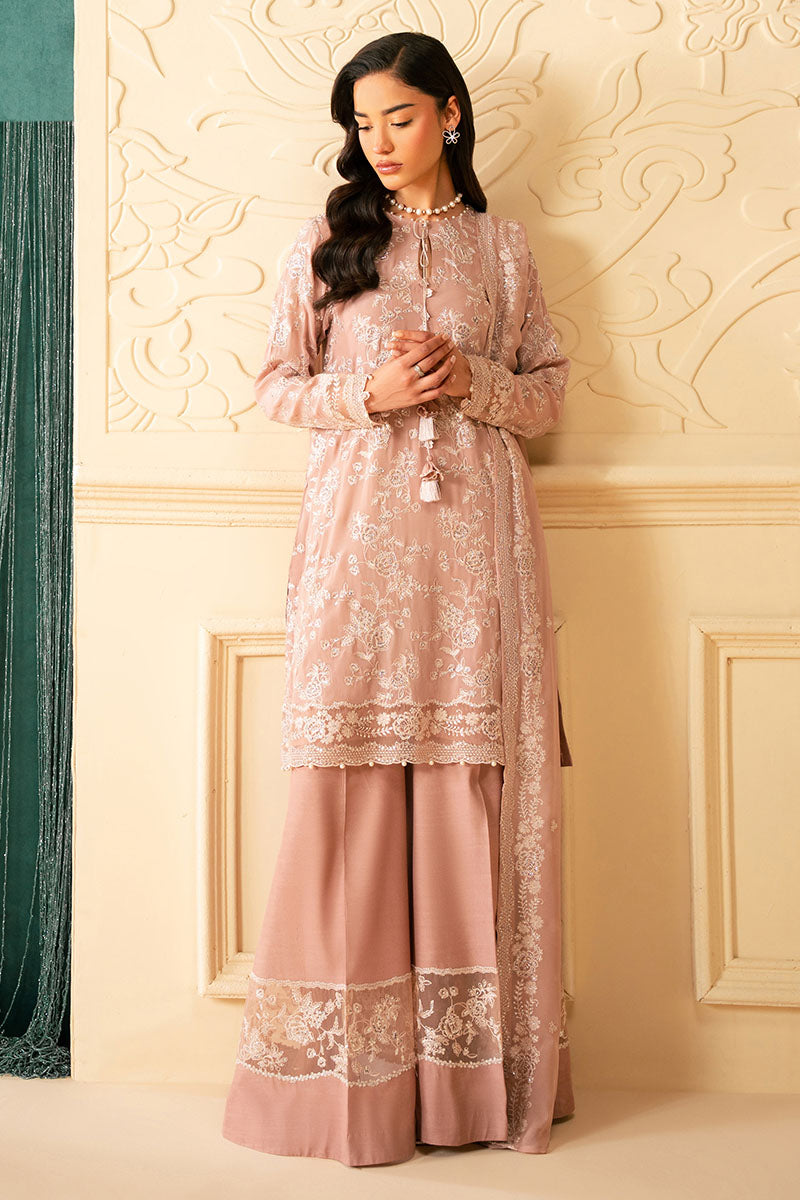 Cross Stitch - ROSY MIST - Chiffon - 4 Piece - Unstitch