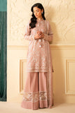 Cross Stitch - ROSY MIST - Chiffon - 4 Piece - Unstitch