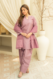Zahra Ahmad - ST-173 - Lilac - Raw Silk - 3 Piece